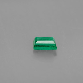 0.33캐럿 천연 그린 에메랄드, 바게트, 4.8×3.3 mm, VS-SI