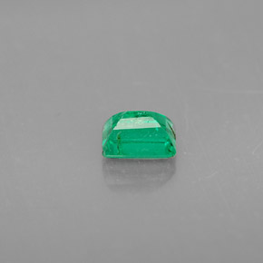 0.38캐럿 천연 그린 에메랄드, 바게트, 4.9×3.6 mm, VS-SI