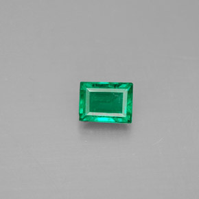 0.30캐럿 천연 그린 에메랄드, 바게트, 4.5×3.5 mm, VS-SI