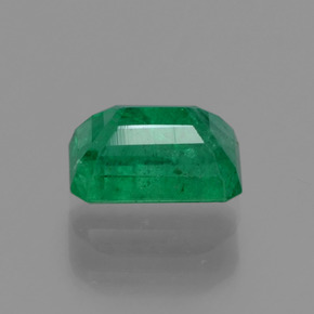 0.60캐럿 천연 그린 에메랄드, 에메랄드 컷, 6×4.1 mm, SI-I1
