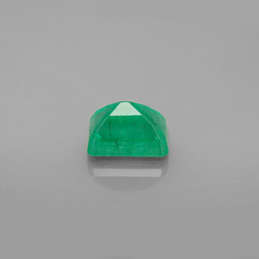 1.22캐럿 천연 그린 에메랄드, 에메랄드 컷, 7.1×5 mm, VS-SI