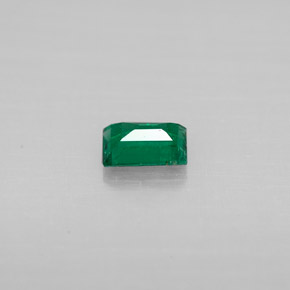 0.25캐럿 천연 그린 에메랄드, 바게트, 4.8×3.3 mm, SI