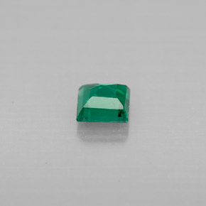 0.33캐럿 천연 그린 에메랄드, 바게트, 4.1×4 mm, SI