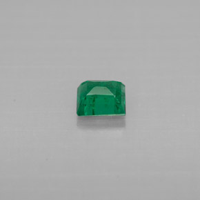 0.28캐럿 천연 그린 에메랄드, 바게트, 4×3.7 mm, VS-SI