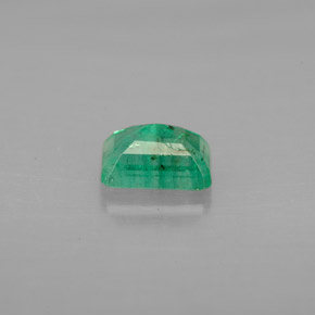 0.61캐럿 천연 그린 에메랄드, 에메랄드 컷, 5.9×4 mm, VS-SI