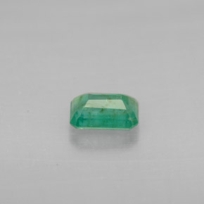 0.55캐럿 천연 그린 에메랄드, 에메랄드 컷, 6×4 mm, VS-SI