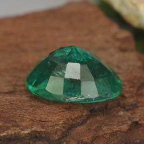 2.30캐럿 천연 그린 에메랄드, 타원형 컷, 10×7.5 mm, SI-I1