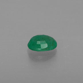 0.33캐럿 천연 그린 에메랄드, 타원형 컷, 5.1×3.9 mm, SI