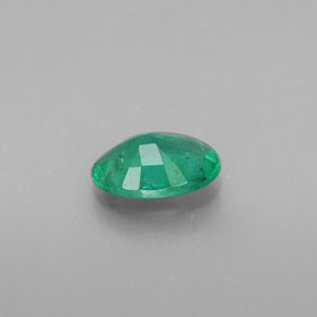 0.35캐럿 천연 그린 에메랄드, 타원형 컷, 6×4.2 mm, SI