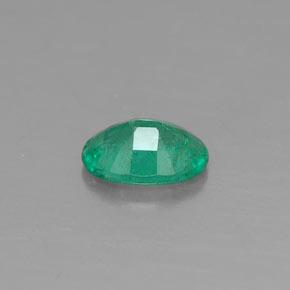 0.31캐럿 천연 그린 에메랄드, 타원형 컷, 5.6×4 mm, SI
