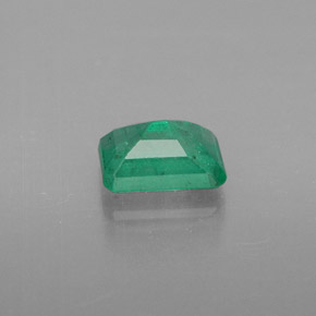 0.56캐럿 천연 그린 에메랄드, 에메랄드 컷, 5.9×4.1 mm, SI-I1