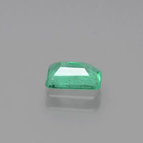 0.48캐럿 천연 그린 에메랄드, 에메랄드 컷, 6.1×4 mm, SI-I1