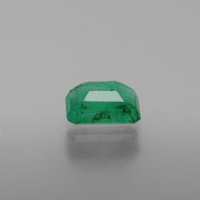 0.61캐럿 천연 그린 에메랄드, 에메랄드 컷, 6.1×4.1 mm, SI-I1