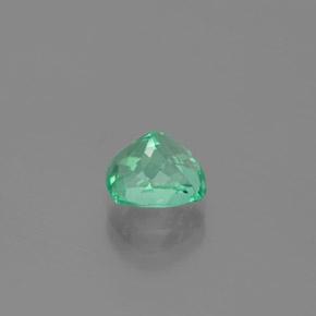 1.82캐럿 천연 라이트 에메랄드 그린 에메랄드, 쿠션 컷, 7.9×6.9 mm, VS-SI