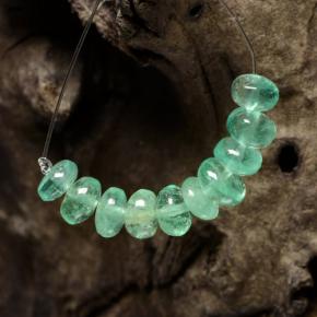 3.79캐럿 천연 그린 에메랄드 보석, 멋진 모양, 4.3×4.2 mm, 투명한