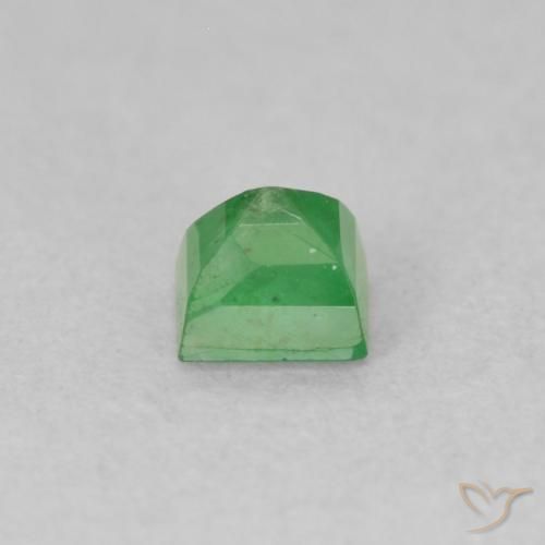 0.22캐럿 천연 토끼풀 그린 에메랄드, 정사각형, I1