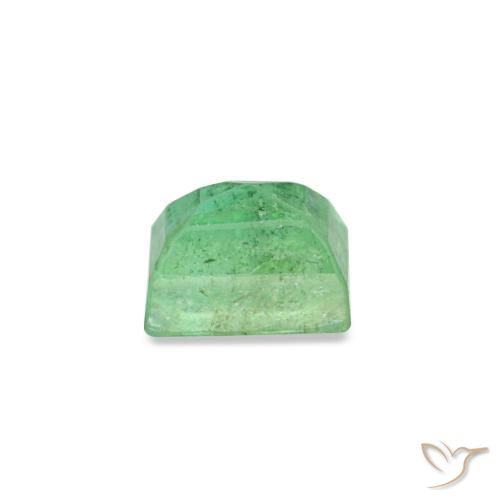 0.16캐럿 천연 쿨 그린 에메랄드, 바게트, 3.3×2.3 mm, VS-SI