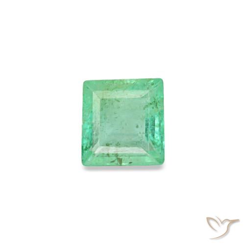 0.15ct 그린 에메랄드, 바게트, SI