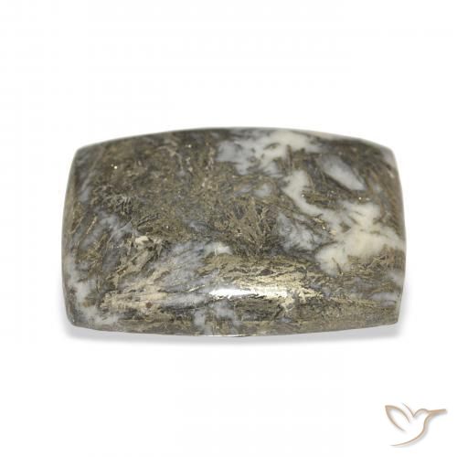 37.54캐럿 천연 거무스름한 청동 Feather Pyrite, 방석, 불투명체