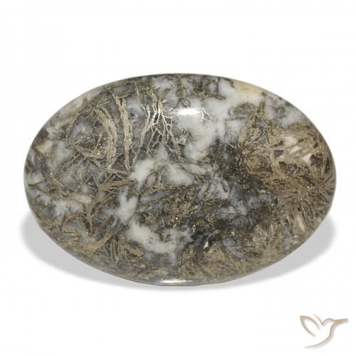 30.97ct 자연스러운 다색 Feather Pyrite, 타원형, 불투명체