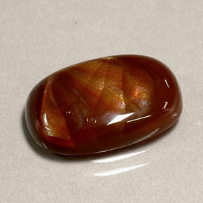 4.95캐럿 천연 멀티컬러 파이어 아게이트, 투명한, 15.3×10.1 mm, 투명/반투명