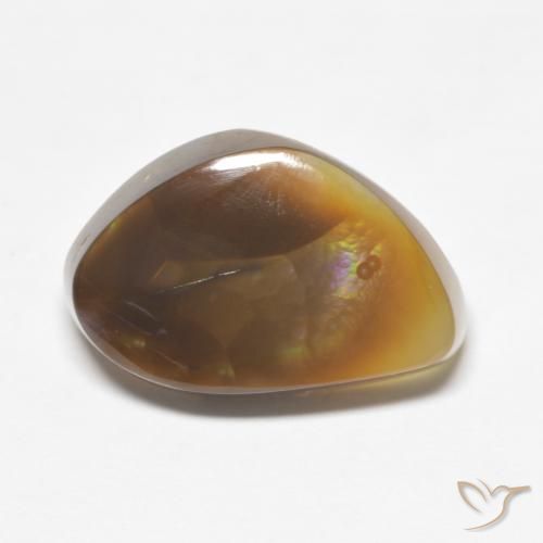 7.62ct 자연스러운 다색 파이어 마노, 팬시한, 투명한
