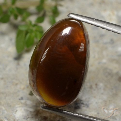 4.95ct 자연스러운 다색 파이어 마노, 팬시한, 투명한