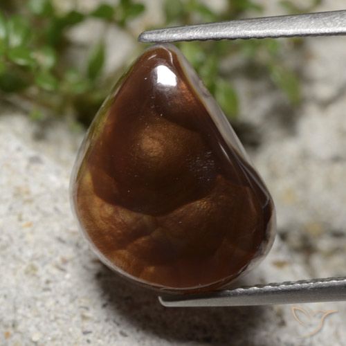 5.86ct 자연스러운 다색 파이어 마노, 팬시한, 투명한