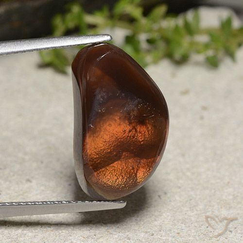 8.54ct 자연스러운 다색 파이어 마노, 팬시한, 불투명체