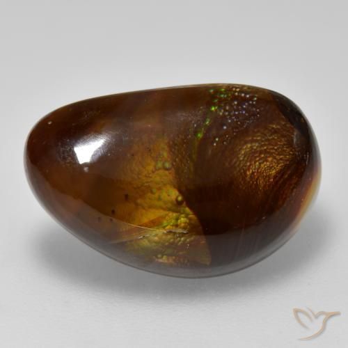 8.25ct 자연스러운 다색 파이어 마노, 팬시한, 불투명체