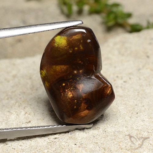 8.42ct 자연스러운 다색 파이어 마노, 팬시한, 불투명체