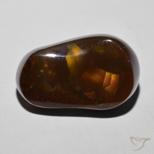 11.34ct 자연스러운 다색 파이어 마노, 팬시한, 불투명체