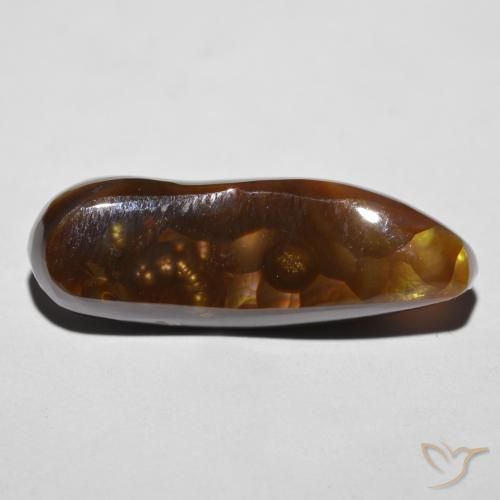 8.55ct 자연스러운 다색 파이어 마노, 팬시한, 불투명체