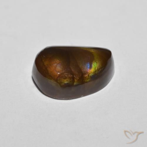 5.55캐럿 천연 다색 파이어 마노, 팬시한, 불투명체