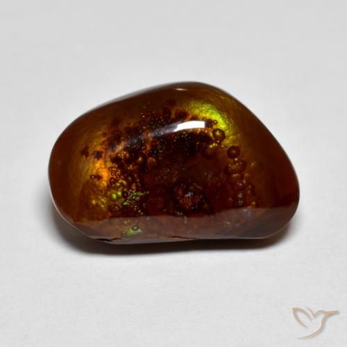 8.53ct 자연스러운 다색 파이어 마노, 팬시한, 불투명체