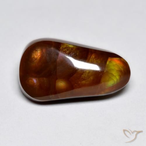 7.93ct 자연스러운 다색 파이어 마노, 팬시한, 불투명체