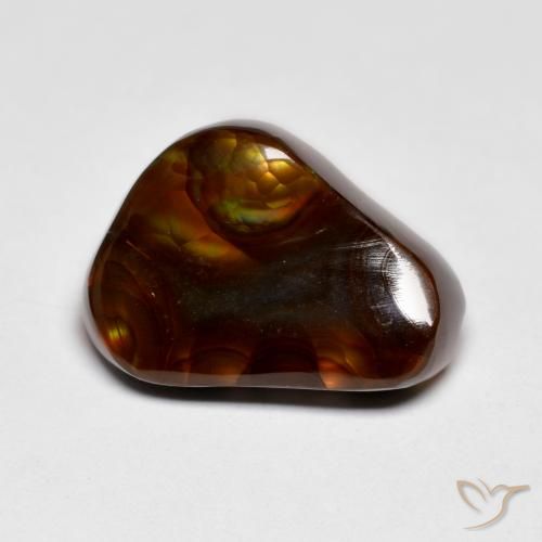 7.05ct 자연스러운 다색 파이어 마노, 팬시한, 불투명체