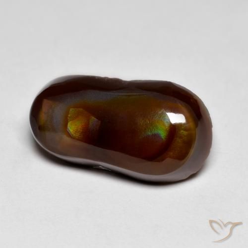 8.29ct 자연스러운 다색 파이어 마노, 팬시한, 불투명체