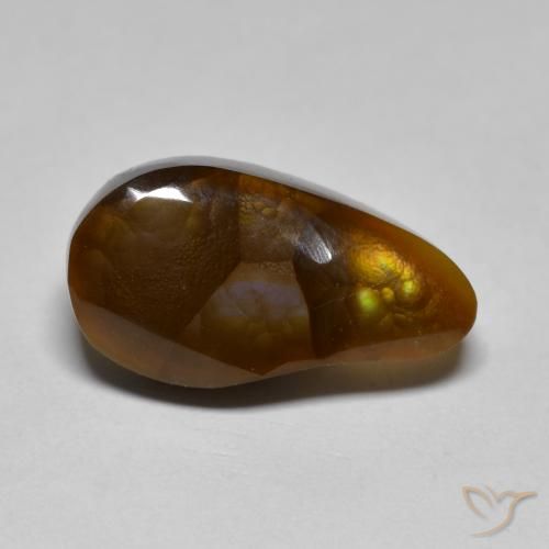 7.12ct 자연스러운 다색 파이어 마노, 팬시한, 불투명체