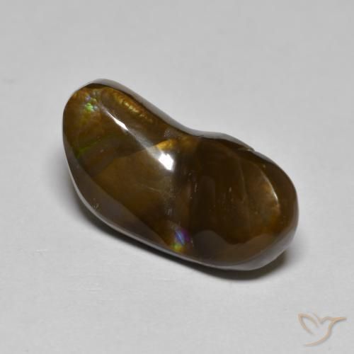 6.23ct 자연스러운 다색 파이어 마노, 팬시한, 불투명체