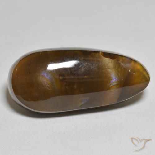 12.71ct 자연스러운 다색 파이어 마노, 팬시한, 불투명체