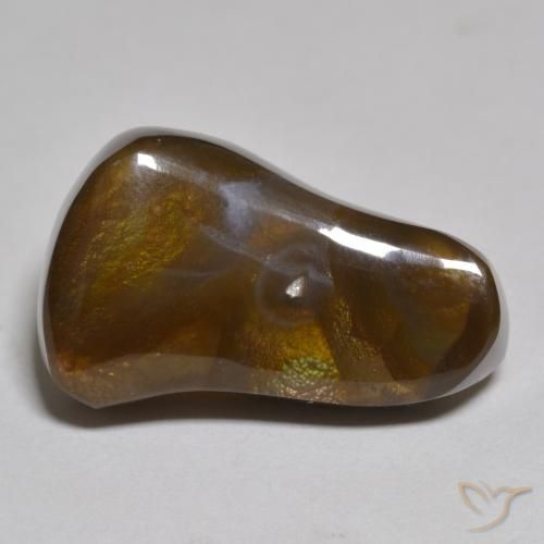 9.77ct 자연스러운 다색 파이어 마노, 팬시한, 투명한