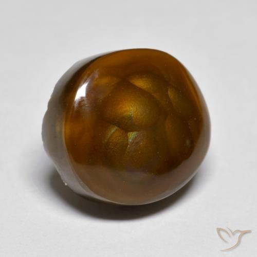 7.53ct 자연스러운 다색 파이어 마노, 팬시한, 불투명체