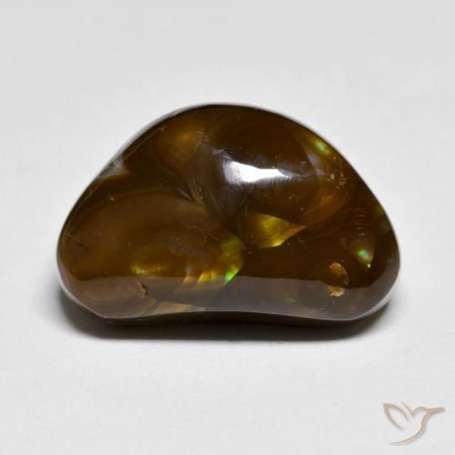 9.39ct 자연스러운 다색 파이어 마노, 팬시한, 불투명체