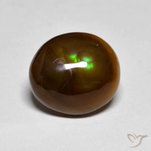 3.31ct 자연스러운 다색 파이어 마노, 팬시한, 불투명체