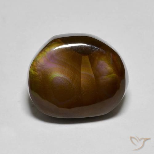 6.88ct 자연스러운 다색 파이어 마노, 팬시한, 불투명체