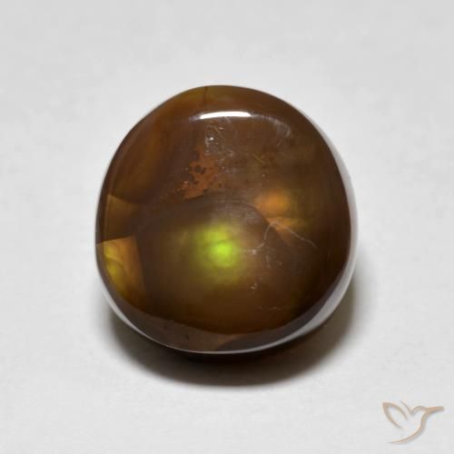 4.82ct 자연스러운 다색 파이어 마노, 팬시한, 불투명체