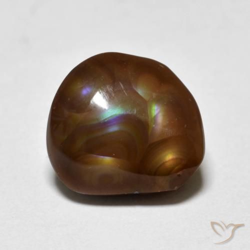 4.71ct 자연스러운 다색 파이어 마노, 팬시한, 불투명체