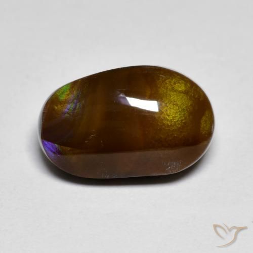 5.66ct 자연스러운 다색 파이어 마노, 팬시한, 불투명체