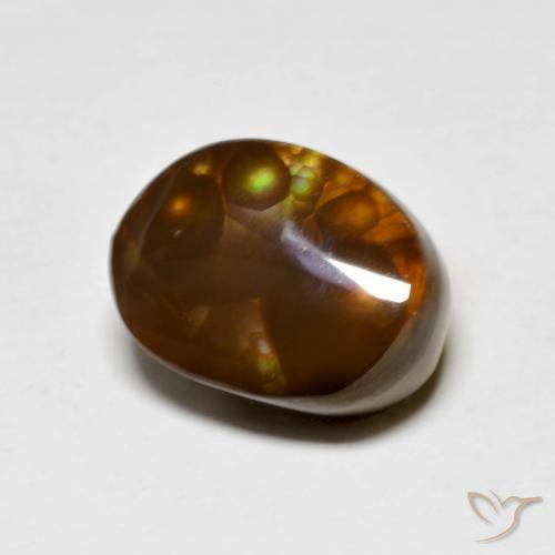 5.02ct 자연스러운 다색 파이어 마노, 팬시한, 불투명체